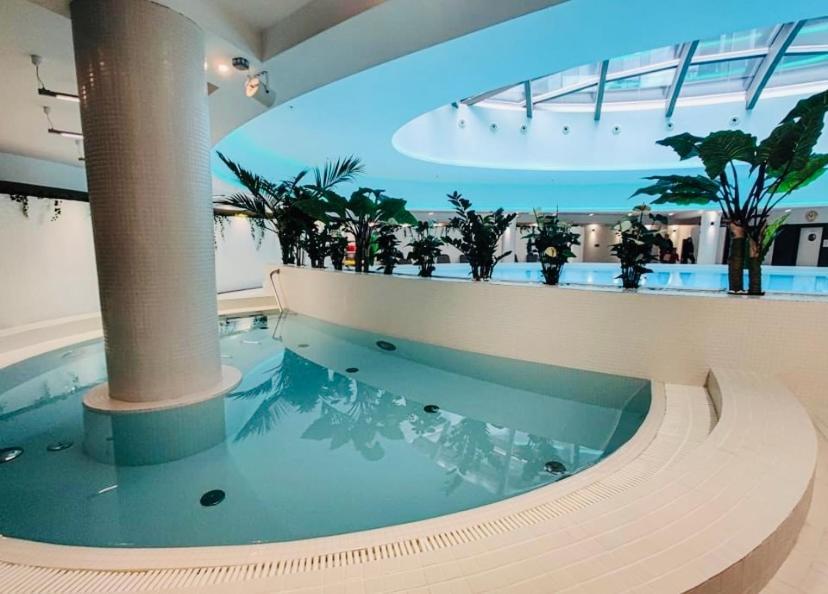 Hanza Tower Apartments 511 Basen, Sauna, Jacuzzi Estetino Exterior foto